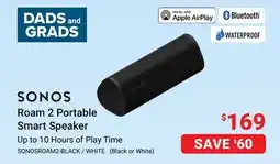 Visions Electronics SONOS Roam 2 Portable Smart Speaker offer