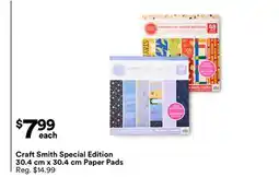 Michaels Craft Smith Special edition 30.4 cm x 30.4 cm Paper Pads offer