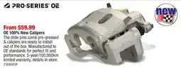 PartSource PRO-SERIES OE 100% New Calipers offer