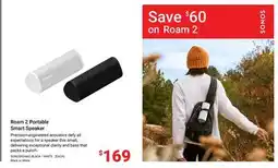 Visions Electronics SONOS Roam 2 Portable Smart Speaker offer