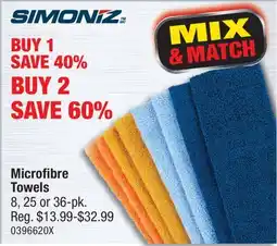 PartSource SIMONIZ Microfibre Towels offer