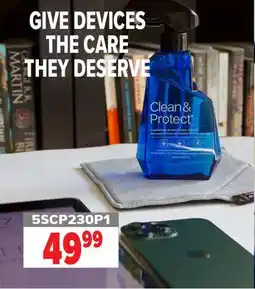 2001 Audio Video 5SCP230P1 TV CLEAN & PROTECT 230ML W/CLOTH offer