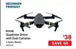 Visions Electronics boost Quadrotor Drone with Dual Cameras offer