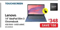 Visions Electronics Lenovo 14 IdeaPad Slim 3 Chromebook offer
