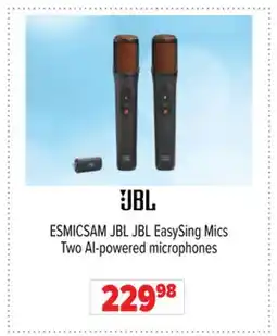 2001 Audio Video ESMICSAM JBL JBL EasySing Mics offer