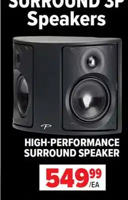 2001 Audio Video HIGH-PERFORMANCE SURROUND 3 P SPEAKER offer