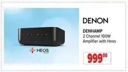 2001 Audio Video DENHAMP 2 Channel 100W Amplifier with Heos offer