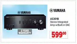 2001 Audio Video AS301B YAMAHA AS301B Stereo Integrated Amp w/Built-in DAC offer