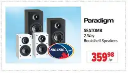 2001 Audio Video SEATOMB Paradigm SEATOMB 2-Way Bookshelf Speakers offer