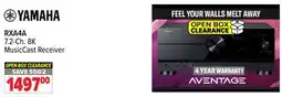 2001 Audio Video RXA4A YAMAHA 7.2-Ch. 8K MusicCast Receiver offer