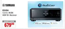 2001 Audio Video RXV6A Yamaha 7.2-Ch. 4K/8K HDR 10+ Receiver offer