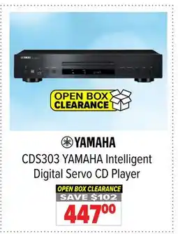 2001 Audio Video CDS303 Yamaha CDS303 YAMAHA Intelligent Digital Servo CD Player offer