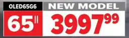 2001 Audio Video OLED65G6 LG 65 OLED EVO AI G6 4K SMART TV 2026 offer