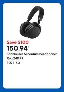 Staples Sennheiser Accentum headphones offer