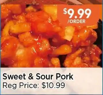 Blue Sky Supermarket Sweet & Sour Pork offer
