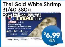 Blue Sky Supermarket Thai Gold White Shrimp 31/40 offer