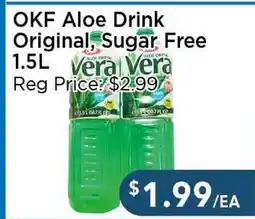 Blue Sky Supermarket OKF Aloe Drink Original, Sugar Free offer