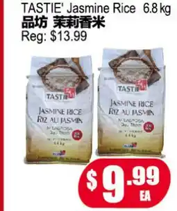 Yuan Ming Supermarket TASTIE' Jasmine Rice offer
