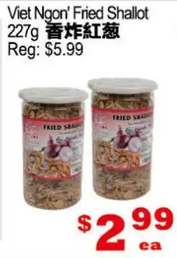 Yuan Ming Supermarket Viet Ngon Fried Shallot offer