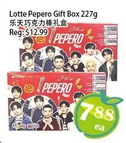 Food Depot Supermarket Lotte Pepero Gift Box offer