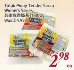Tone Tai Supermarket Tatak Pinoy Tender Sarap Wieners Series offer