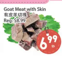 Fresh Palace Supermarket Goat Meat with Skin offer