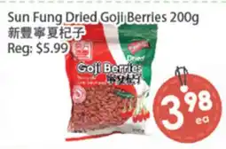 Fresh Palace Supermarket Sun Fung Dried Goji Berries offer