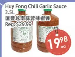 Fresh Palace Supermarket Huy Fong Chili Garlic Sauce offer