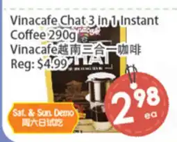 Fresh Palace Supermarket Vinacafe Chat 3 in 1 Instant Coffee offer