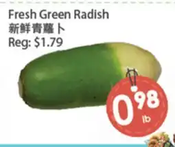 Fresh Palace Supermarket Fresh Green Radish offer