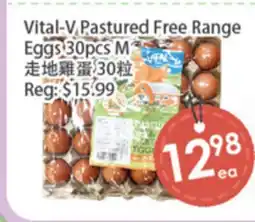 Fresh Palace Supermarket Vital-V Pastured Free Range Eggs offer
