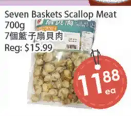 Fresh Palace Supermarket Seven Baskets Scallop Meat offer