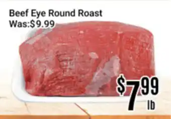 Nations Fresh Foods Beef Eye Round Roast offer