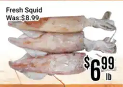 Nations Fresh Foods Fresh Squid offer