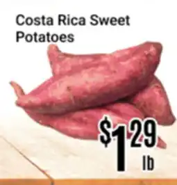 Nations Fresh Foods Costa Rica Sweet Potatoes offer