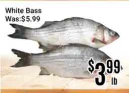 Nations Fresh Foods White Bass offer