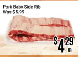 Nations Fresh Foods Pork Baby Side Rib offer