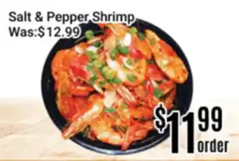 Nations Fresh Foods Salt & Pepper Shrimp offer