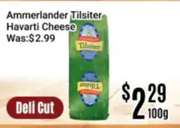 Nations Fresh Foods Ammerlander Tilsiter Havarti Cheese offer