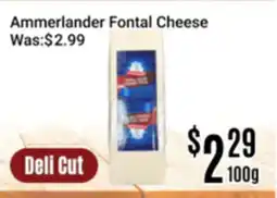 Nations Fresh Foods Ammerlander Fontal Cheese offer