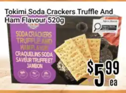 Nations Fresh Foods Tokimi Soda Crackers Truffle And Ham Flavour offer