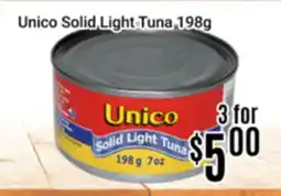 Nations Fresh Foods Unico Solid Light Tuna offer