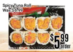 Nations Fresh Foods Spicy Tuna Roll offer