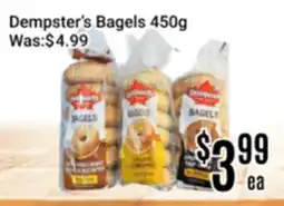 Nations Fresh Foods Dempster's Bagels offer