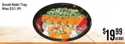 Nations Fresh Foods Small Maki Tray offer