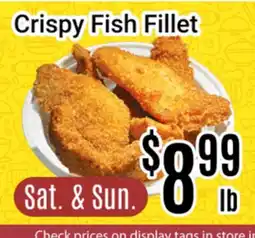 Nations Fresh Foods Crispy Fish Fillet offer