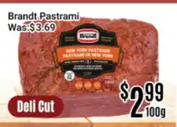 Nations Fresh Foods Brandt Pastrami offer