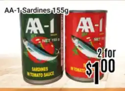 Nations Fresh Foods AA-1 Sardines offer