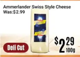 Nations Fresh Foods Ammerlander Swiss Style Cheese offer