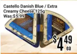 Nations Fresh Foods Castello Danish Blue/Extra Creamy Cheese offer